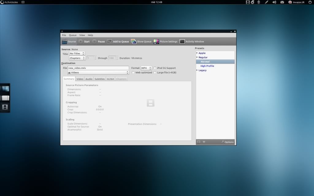 HandBrake ripear DVDs y convertir vídeos de cualquier formato